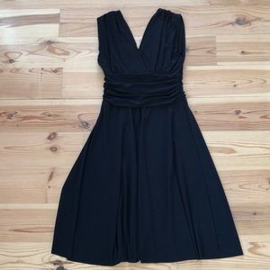 classic black dress | size small